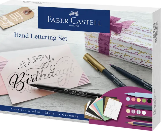 Faber-Castell Pitt Artist Pen Hand Lettering Set