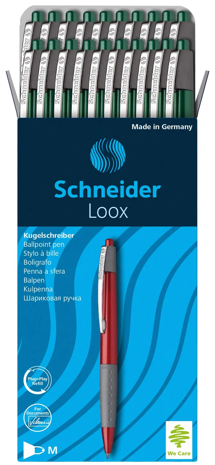 Schneider Loox Kugelschreiber M dokumentenecht