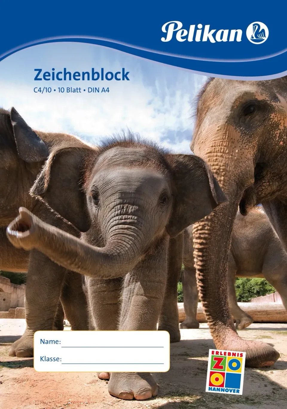 Pelikan Zeichenblock A4 10 Blatt 100 g/m²