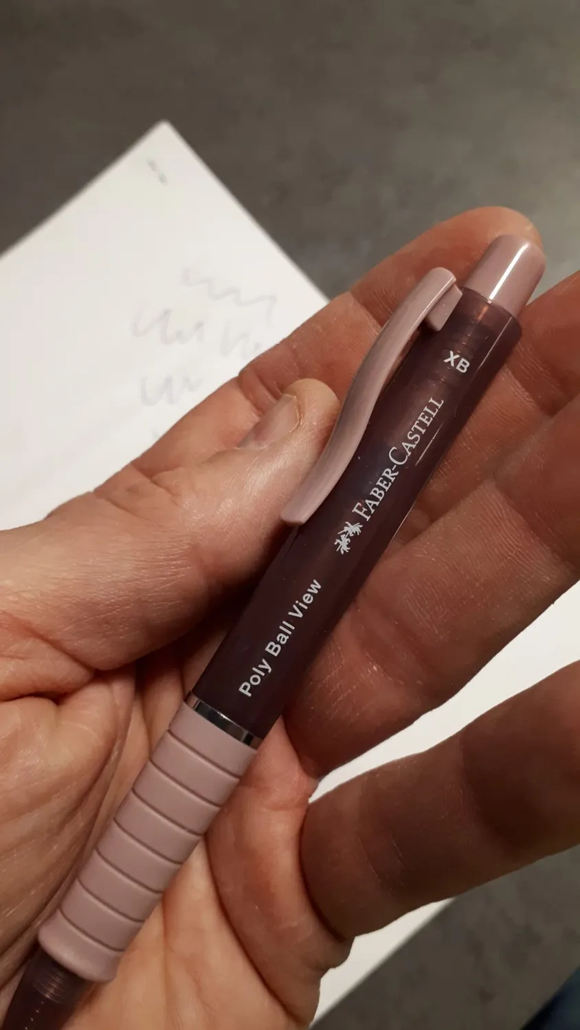 Faber-Castell Poly Ball View Kugelschreiber XB dokumentenecht