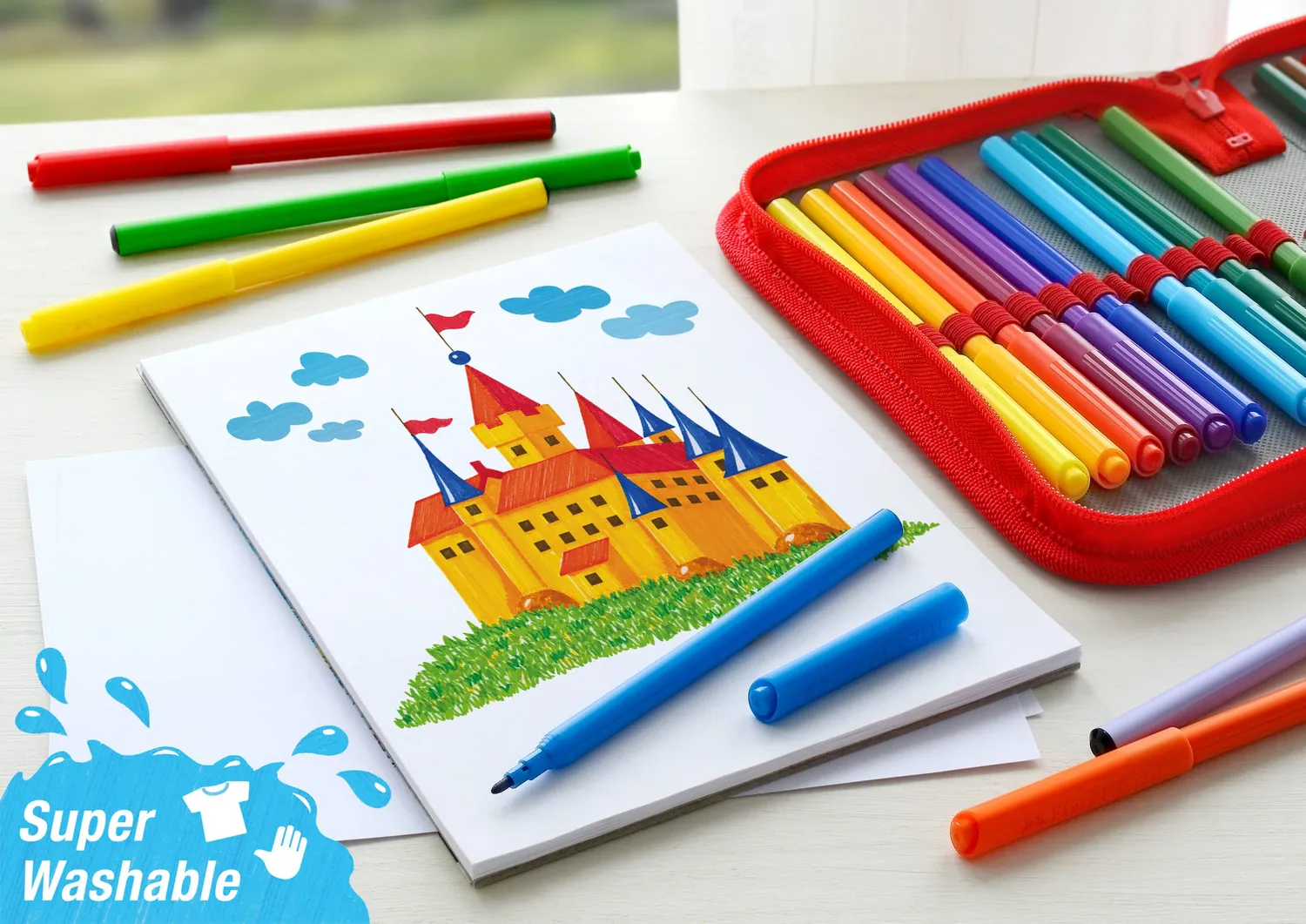 Faber-Castell Castle Filzstifte Kartonetui