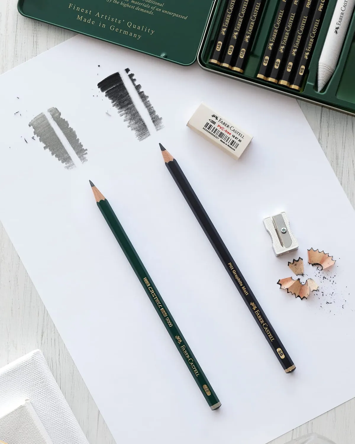 Faber-Castell Pitt Graphite Matt Bleistift-Set ultramatt