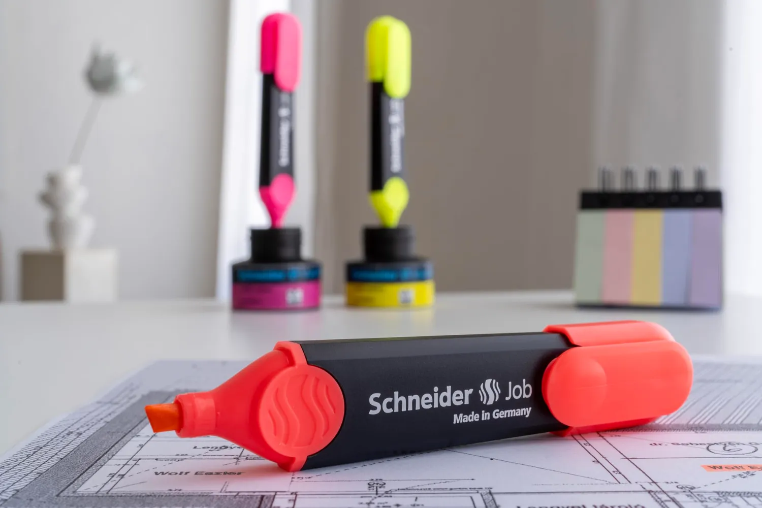 Schneider Job 150 Textmarker 10er recycelt