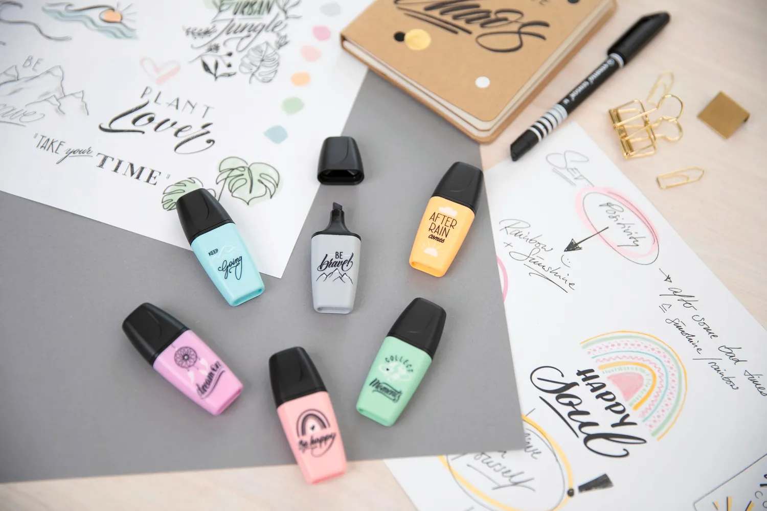 STABILO BOSS MINI Pastellove 2.0 Textmarker 6er Pastellfarben