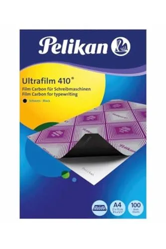 Pelikan Ultrafilm-Carbon 410 Folie DIN A4 100 Blatt schwarz