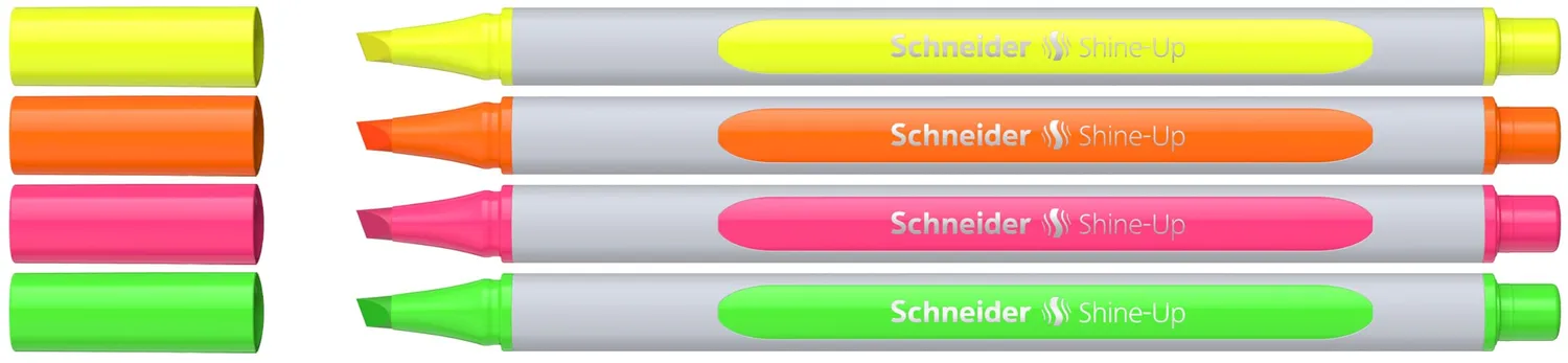 Schneider Shine-Up Textmarker biobasiert