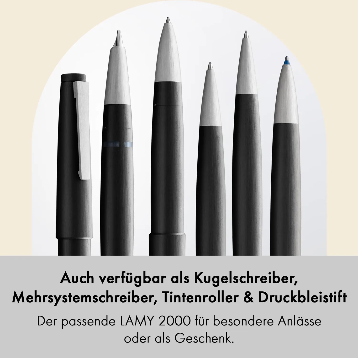 LAMY 2000 Füller Goldfeder 14 kt matt