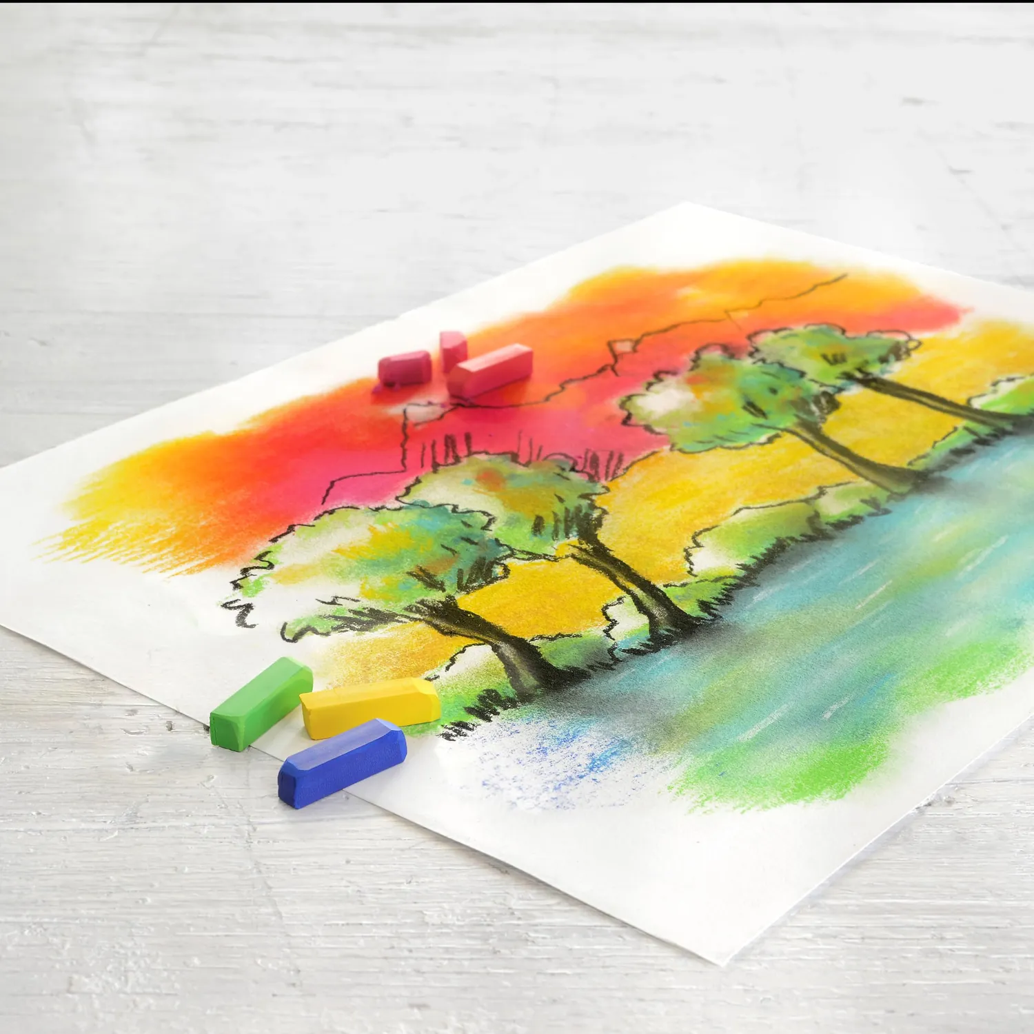 Faber-Castell Mini Softpastellkreide Set Kartonetui deckend