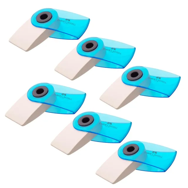 Faber-Castell Sleeve Mini Radiergummi 6 Stück
