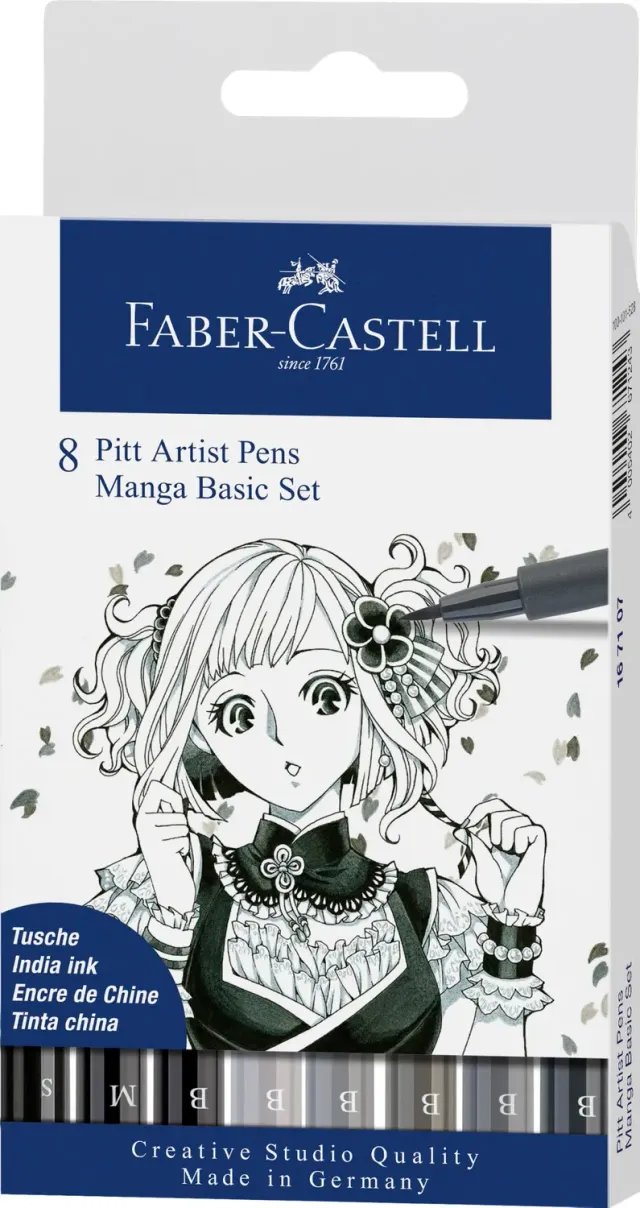 Faber-Castell Pitt Artist Pen Manga Tuschestift wasserfest