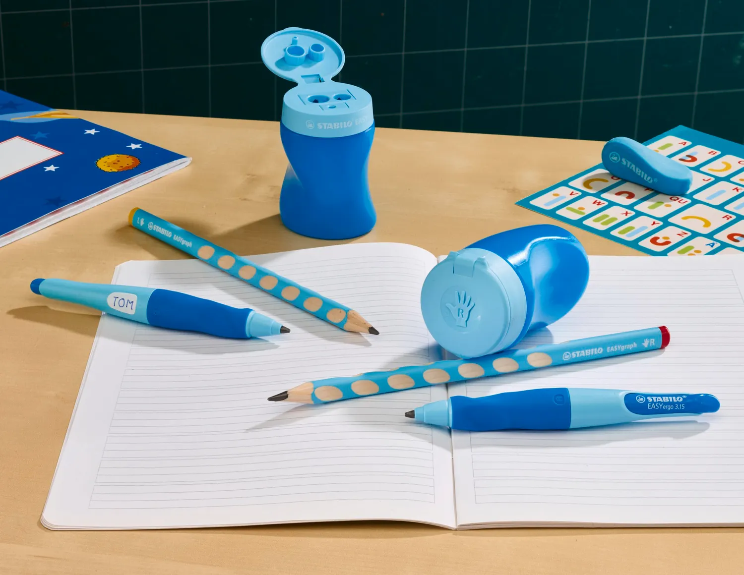 STABILO EASYsharpener Dosenspitzer 3 in 1
