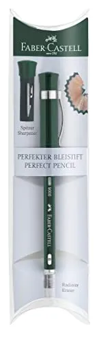 Faber-Castell Castell 9000 Bleistift B mit Verlängerer