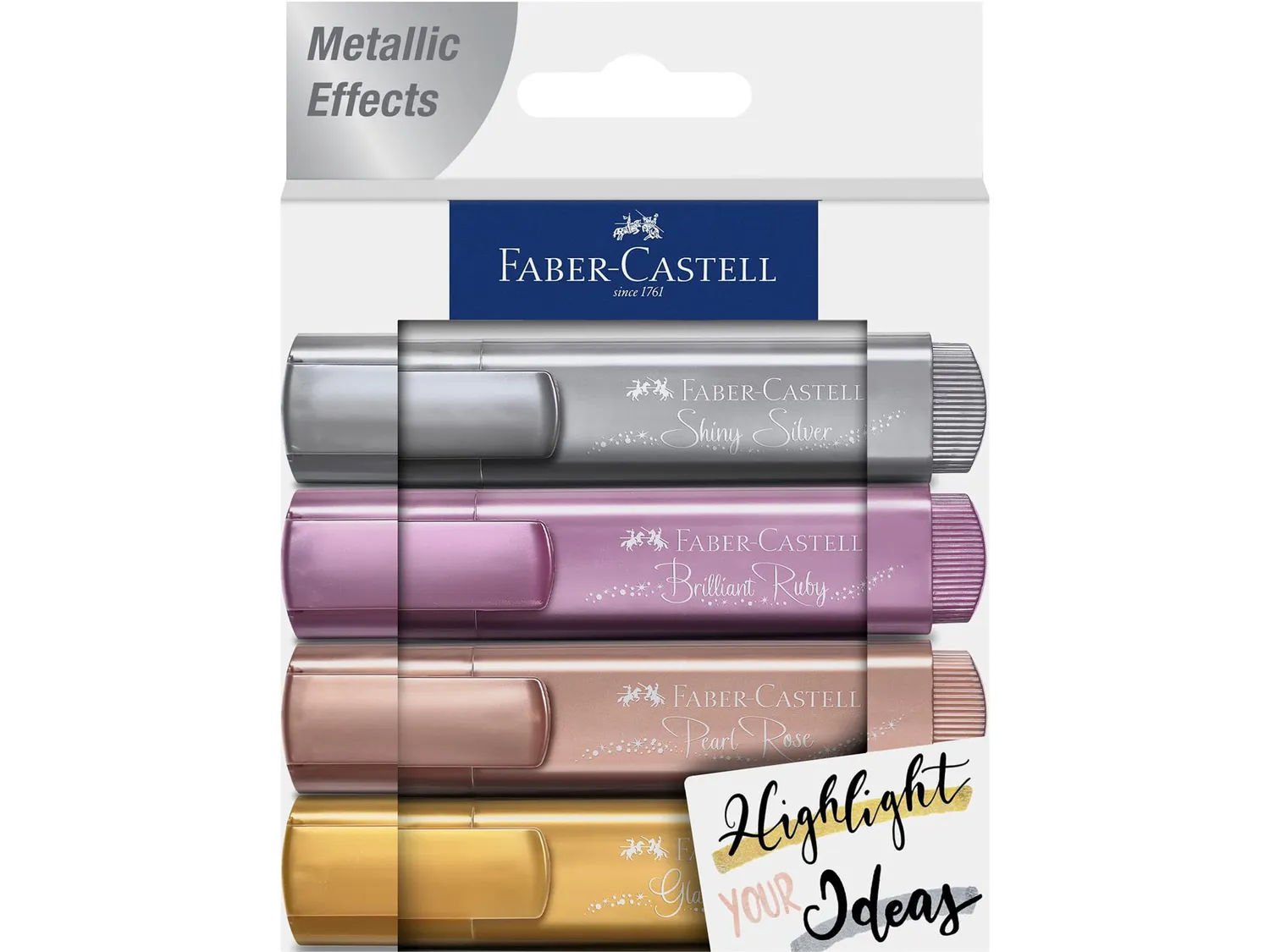 Faber-Castell 1546 Textmarker wischfest