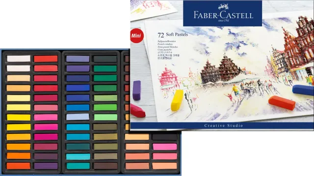 Faber-Castell Studio Quality 128272 Softpastellkreide 72er Etui deckend