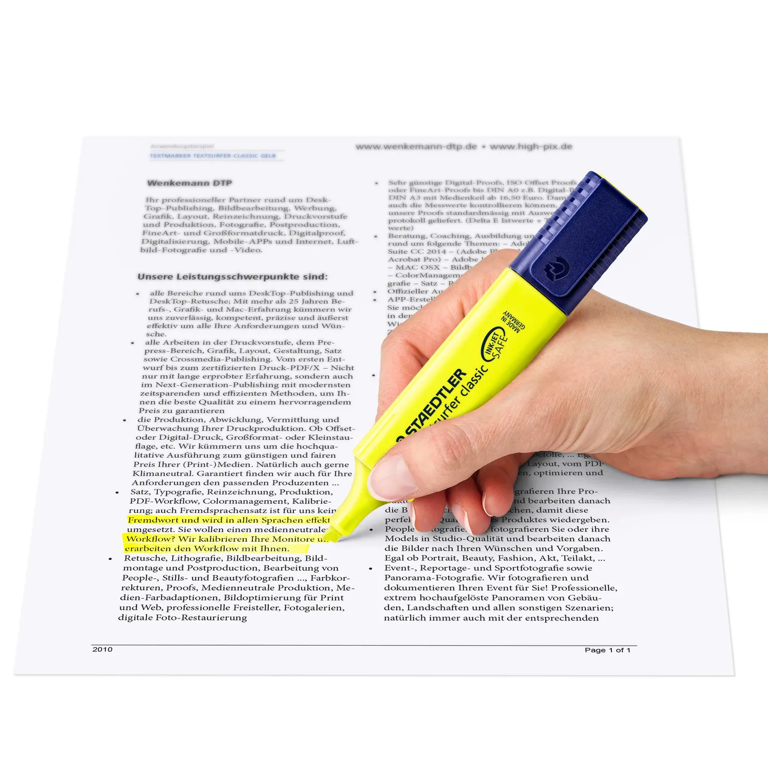 STAEDTLER Textsurfer Classic 364 Textmarker