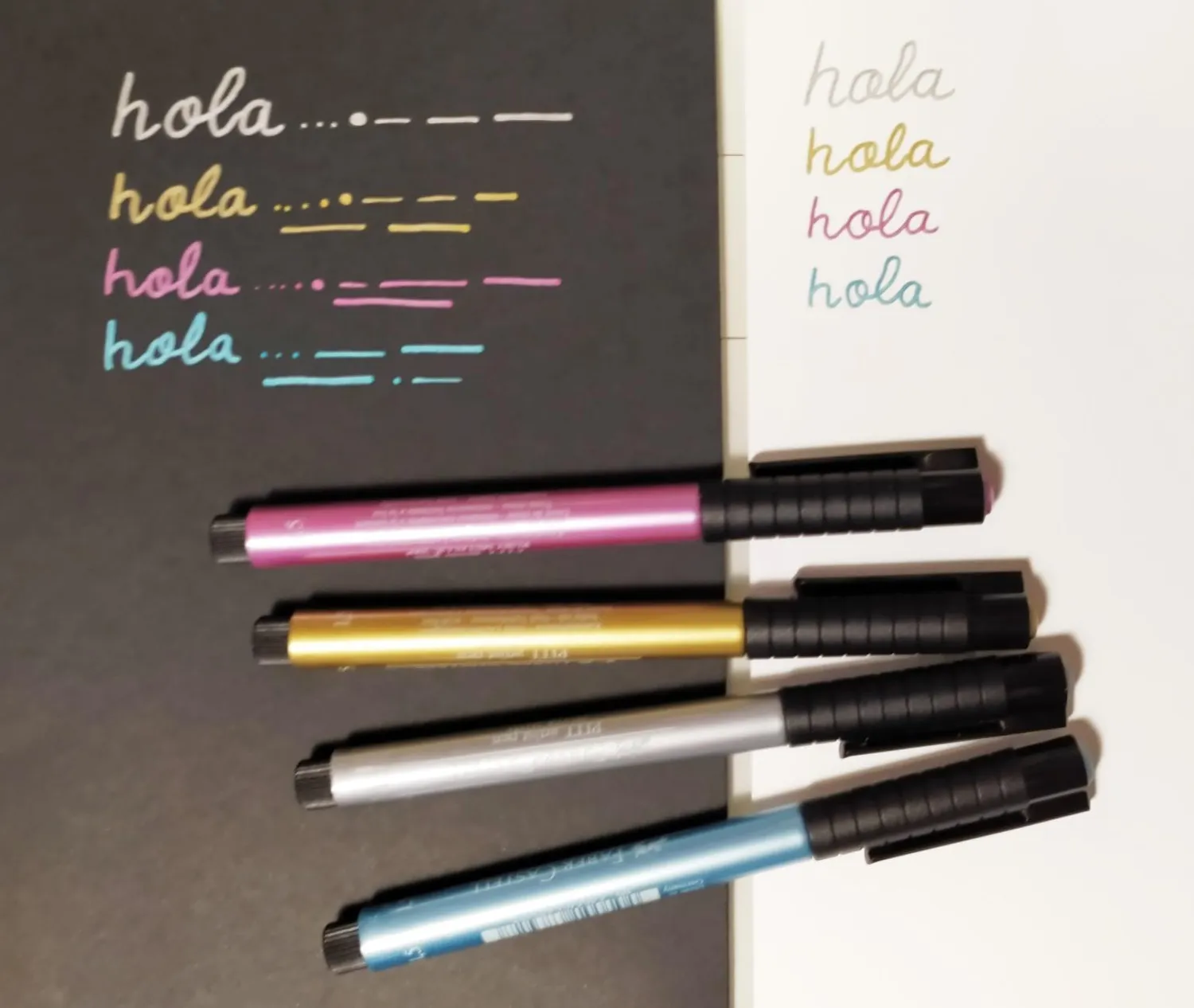 Faber-Castell Pitt Artist Pen Metallic Tuschestift deckend