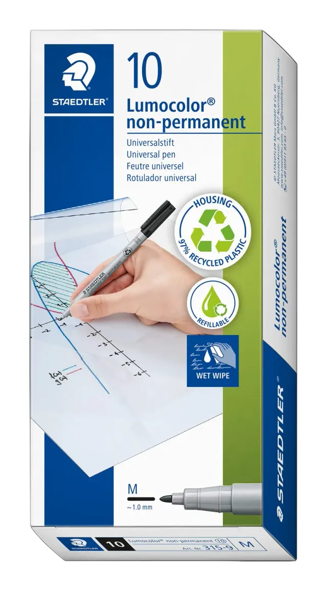 STAEDTLER Lumocolor 315 Folienstift wischfest