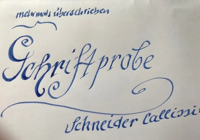 Schneider Callissima Schönschreibfüller ergonomisch