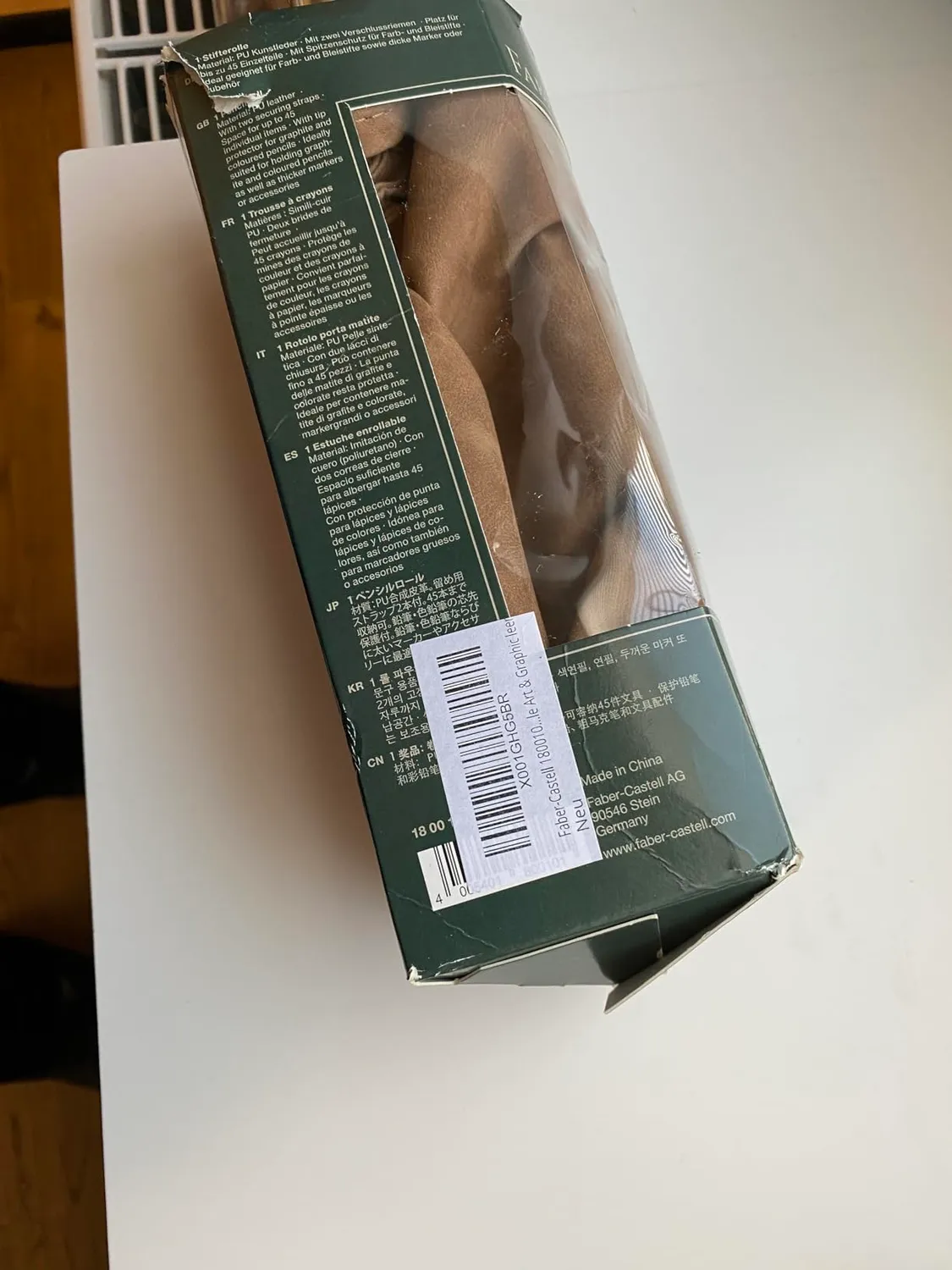 Faber-Castell Art & Graphic Stifterolle leer 45 Stifte
