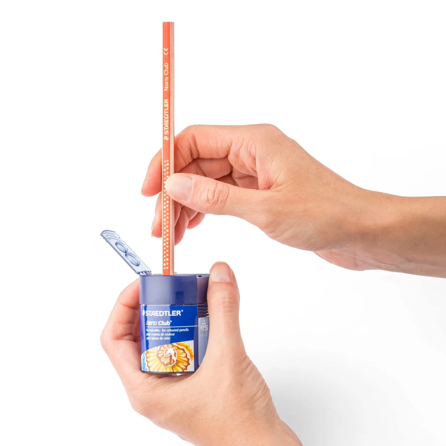 STAEDTLER Noris Club 512 002 Doppelspitzdose mit Deckel