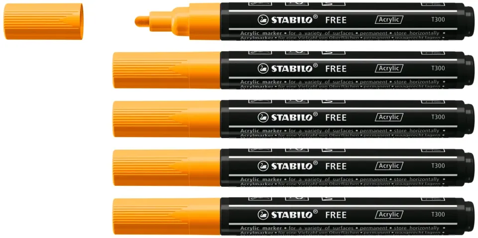 STABILO FREE Acrylic T300 Acrylmarker 2-3 mm