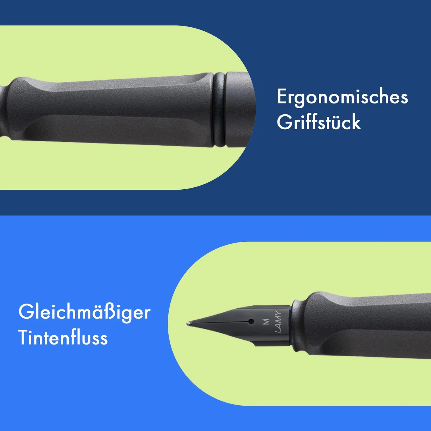 LAMY safari Füller mit Stahlfeder