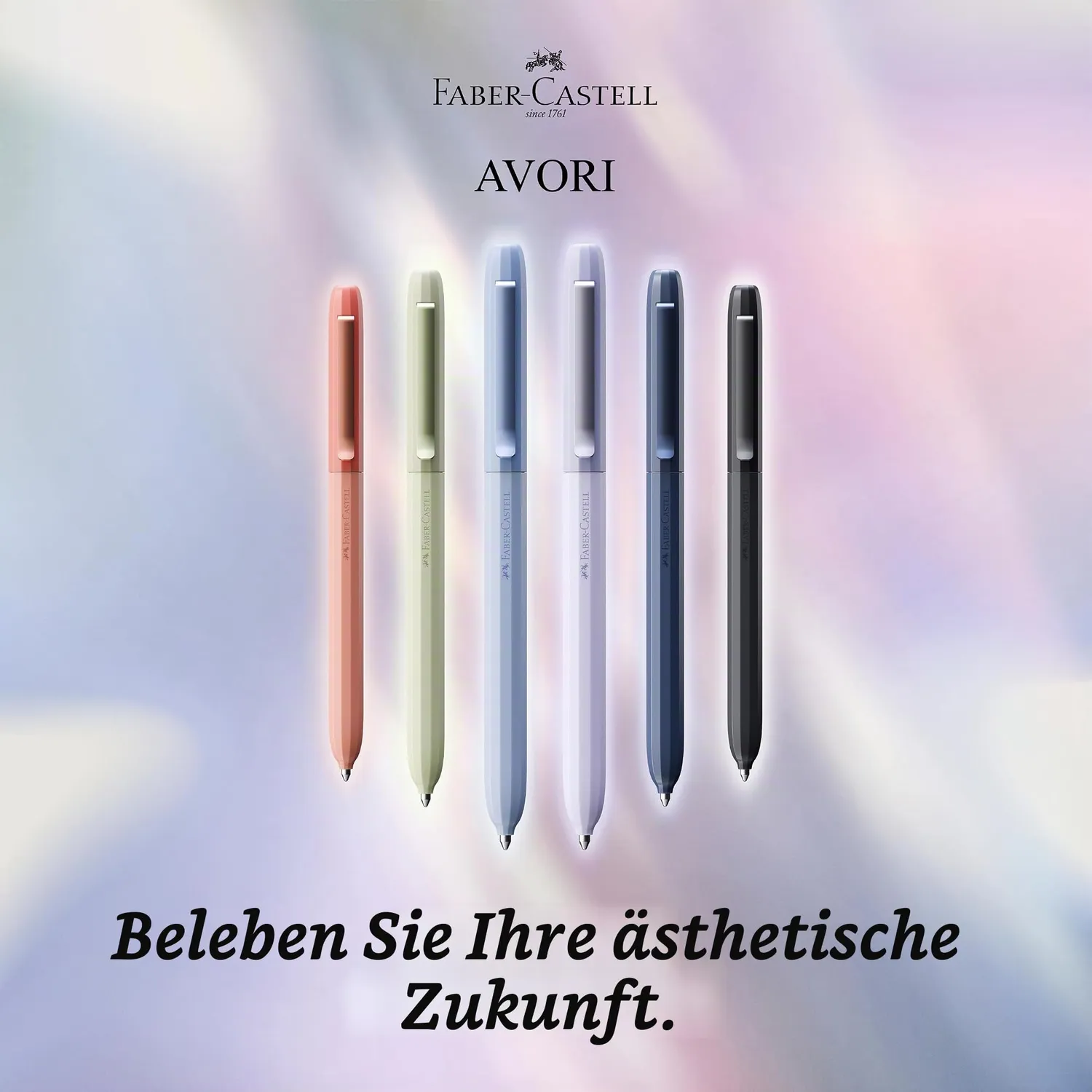 Faber-Castell Avori Inner Fire XB Kugelschreiber recycelt