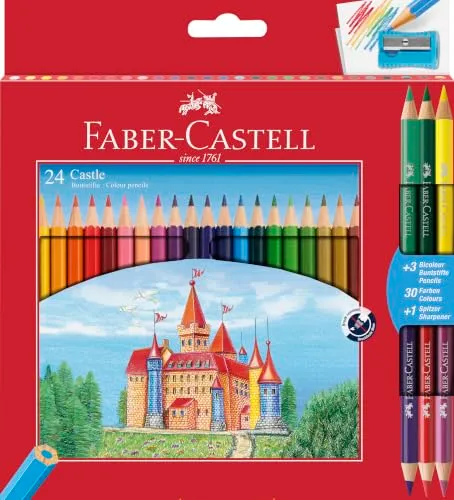Faber-Castell Classic Colour Buntstifte Set sechskant