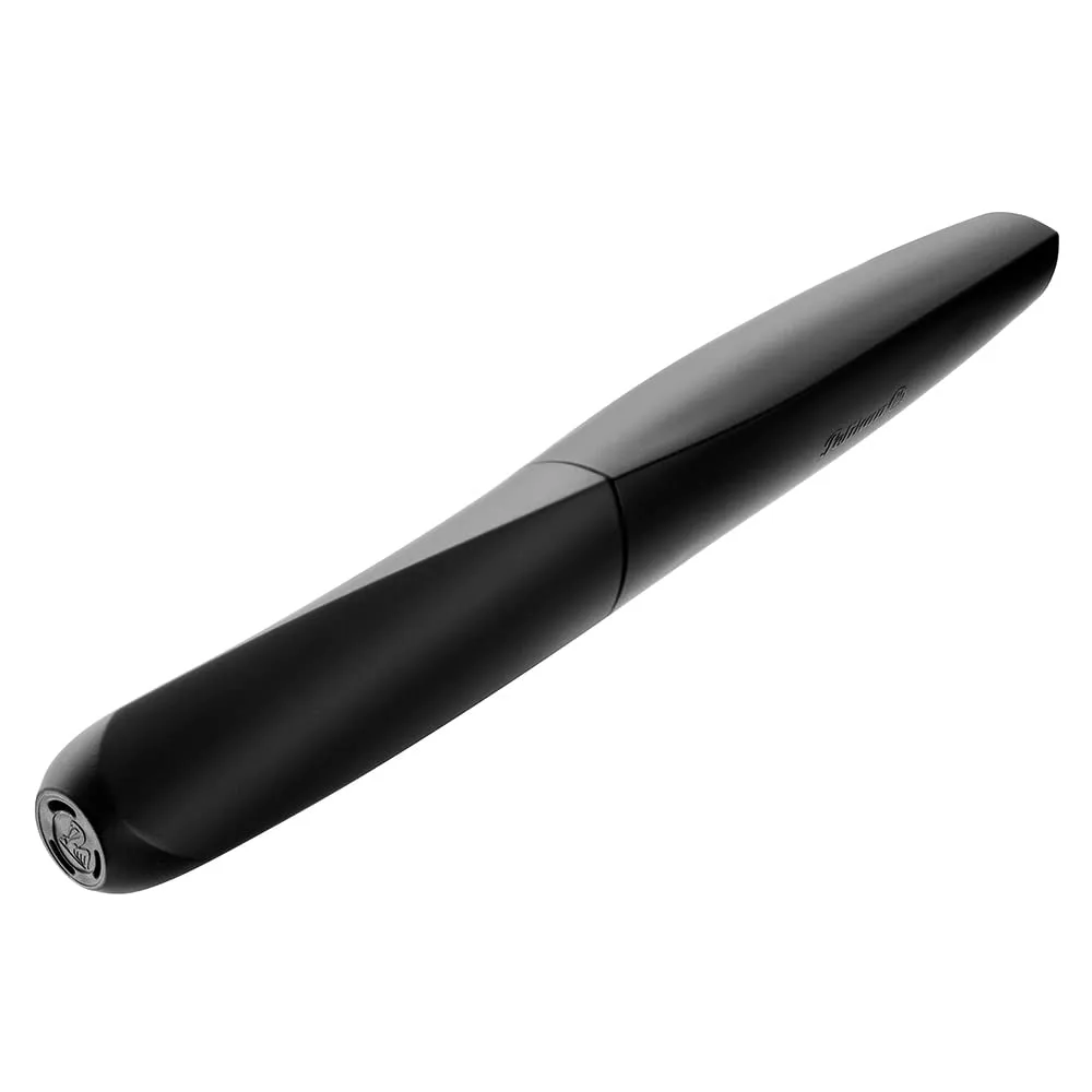 Pelikan Twist R457 Tintenroller schwarz + 2 Patronen