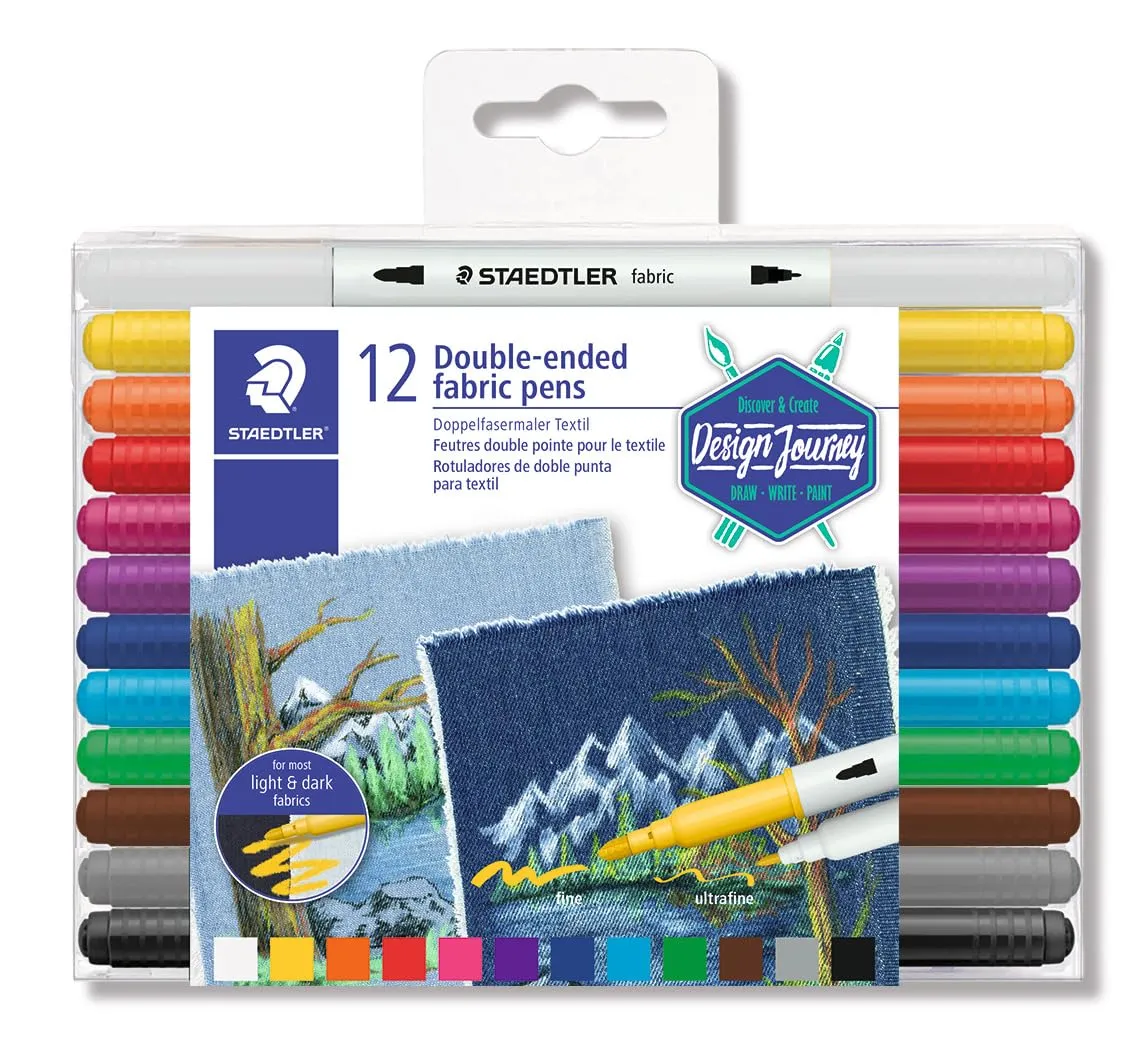 STAEDTLER 3004 Doppelfasermaler Handlettering doppelseitig