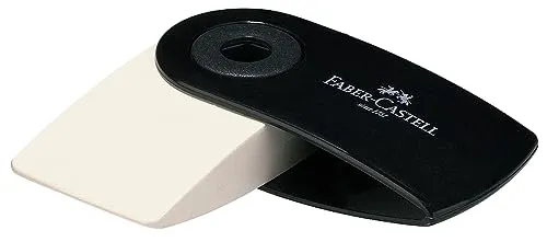 Faber-Castell Sleeve Mini Radierer schwarz