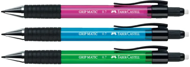 Faber-Castell Grip Matic Druckbleistift mit Minen