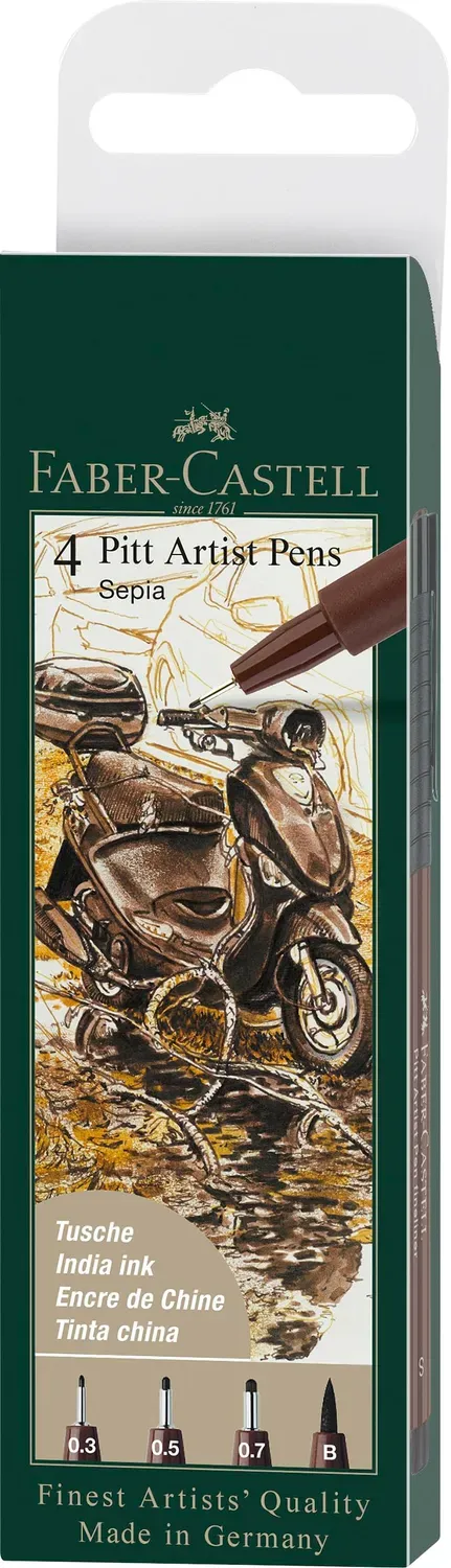 Faber-Castell Pitt Artist Pen Tuschestift wasserfest