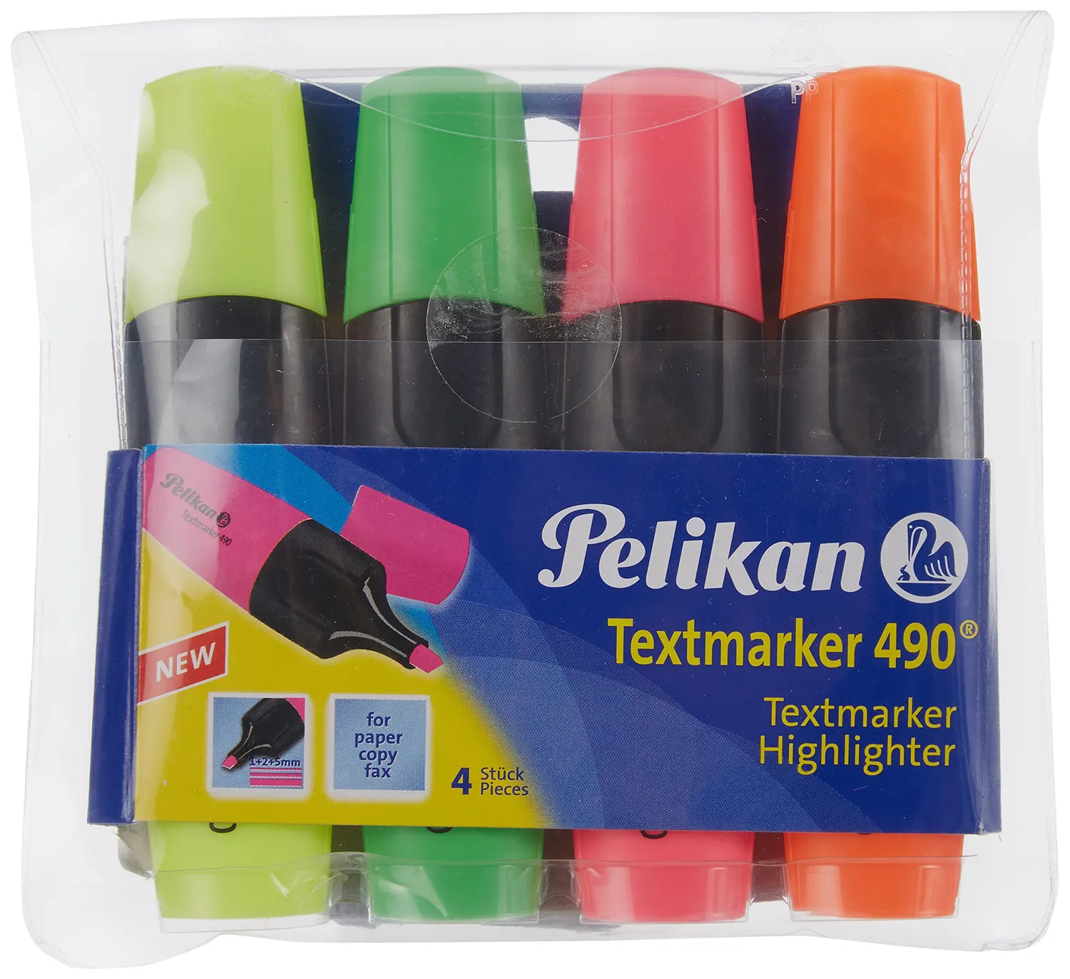 Pelikan 438 Textmarker farbig sortiert