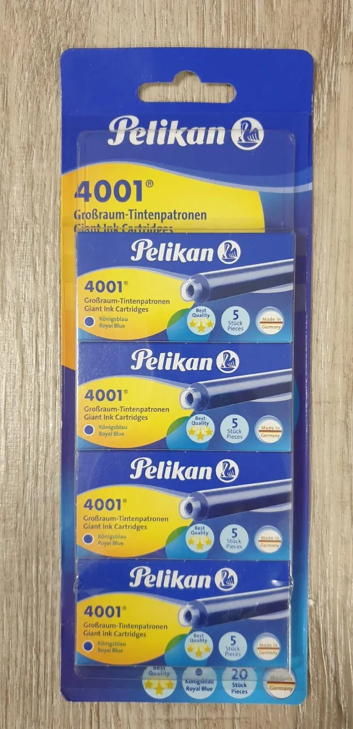 Pelikan 4001 Tintenpatronen Großraum