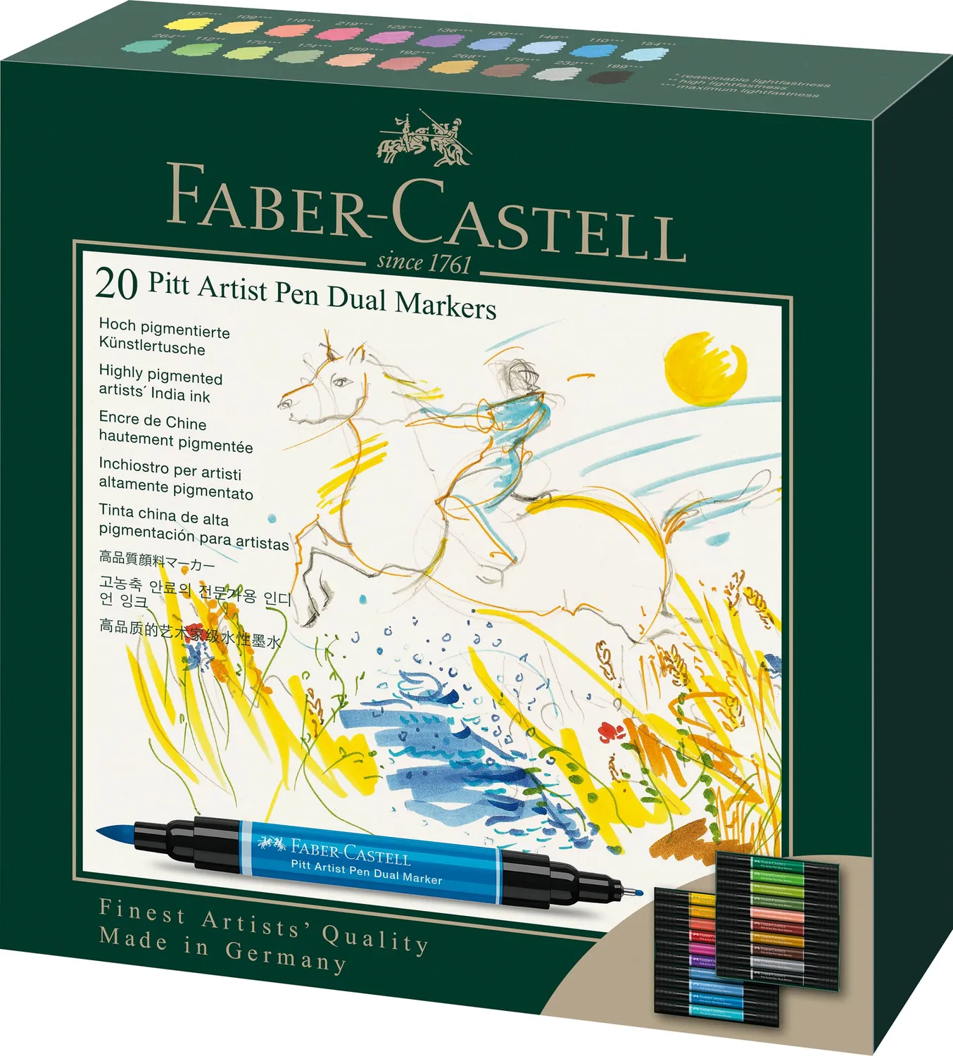FABER-CASTELL Pitt Artist Pen Dual Tuschestifte