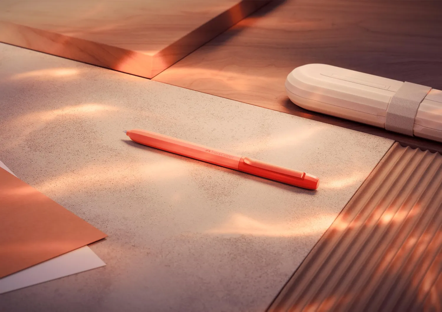 Faber-Castell Avori Inner Fire XB Kugelschreiber recycelt