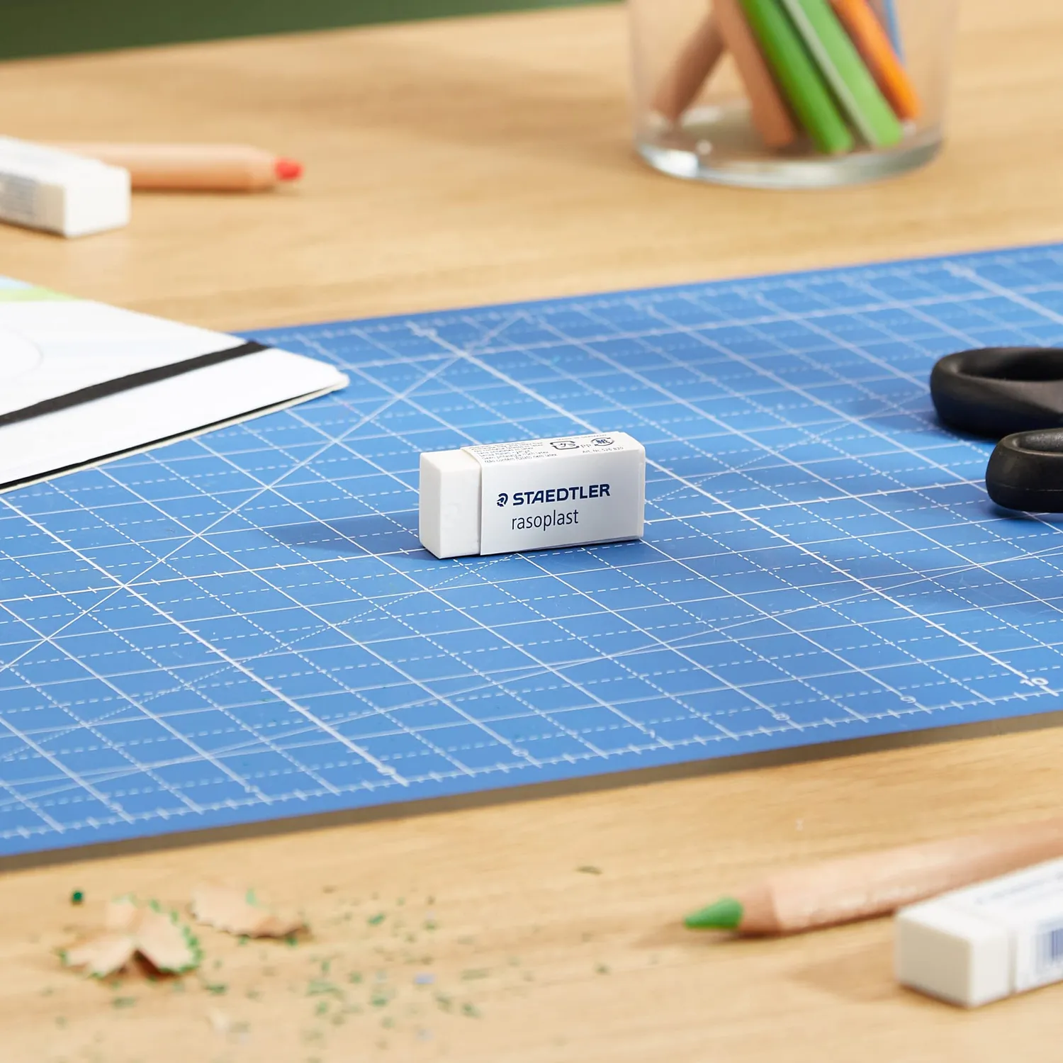 Staedtler Rasoplast 526 Radierer weiß phthalatfrei