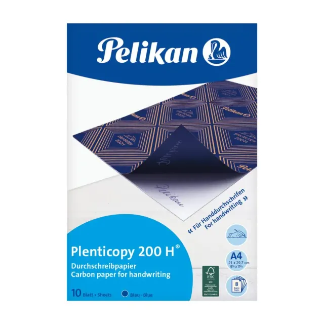 Pelikan Plenticopy 200 H Kohlepapier A4 blau