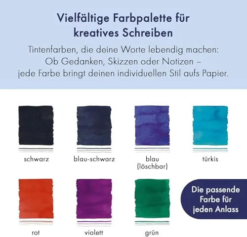Lamy T10 Tintenpatronen sortiert 50 Stück Großraum