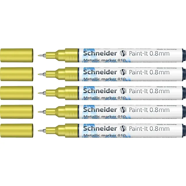 Schneider Paint-It 010 Metallicmarker 5er Pack