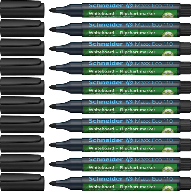 Schneider Maxx Eco 110 Whiteboardmarker 10er Pack nachfüllbar