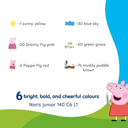 STAEDTLER Noris junior Peppa Wutz Buntstifte 3-in-1