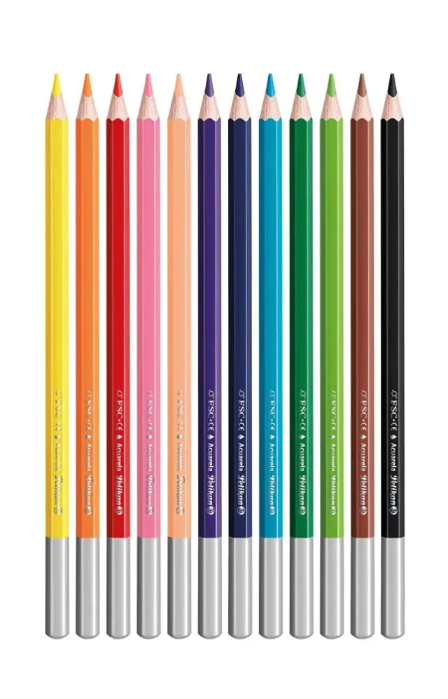 Pelikan Aquarell Buntstifte 12 Stück