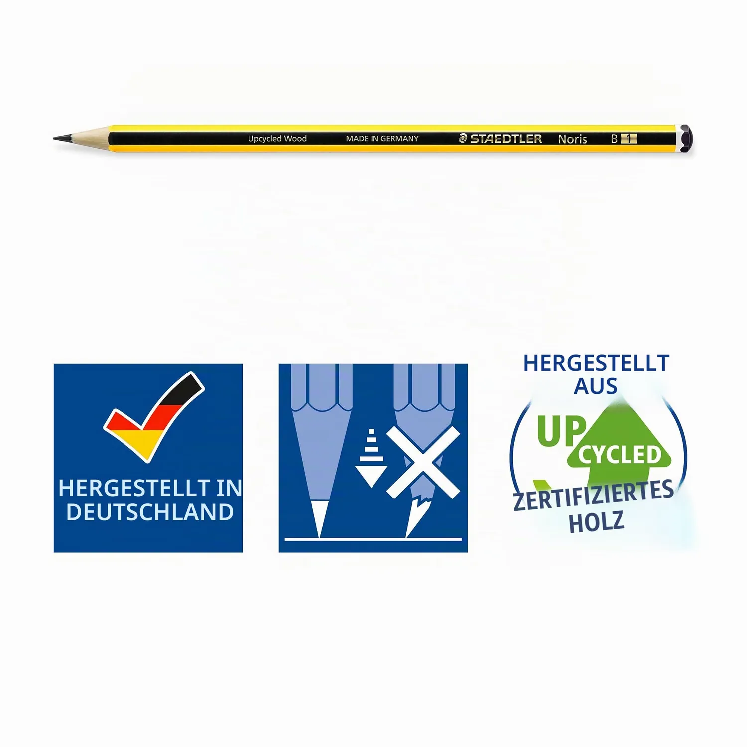 STAEDTLER Noris 120 Bleistift 12 Stück sechseckig