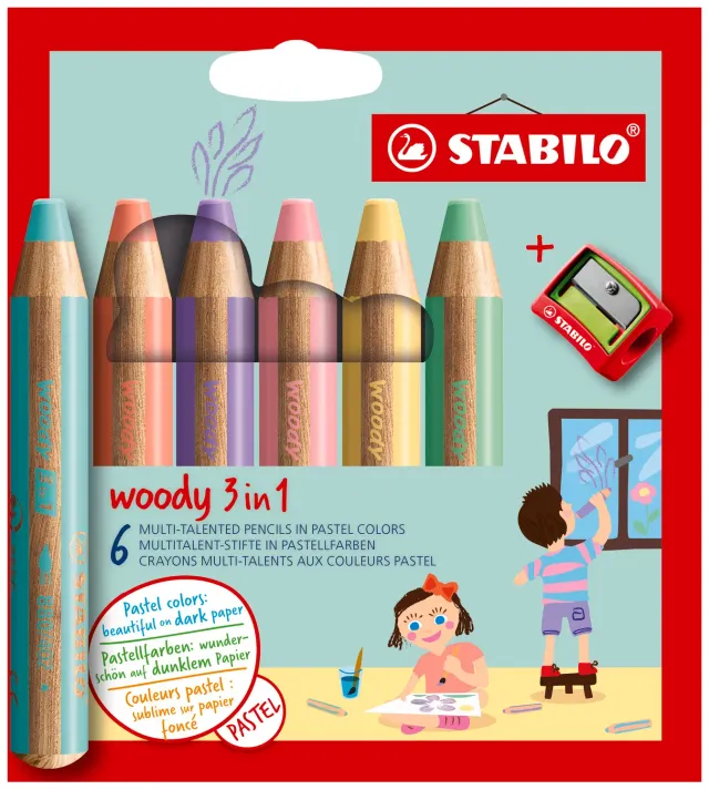 STABILO woody 3 in 1 Buntstift