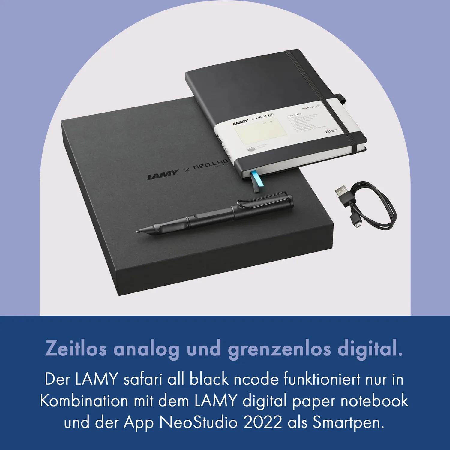 Lamy safari all black ncode Smartpen