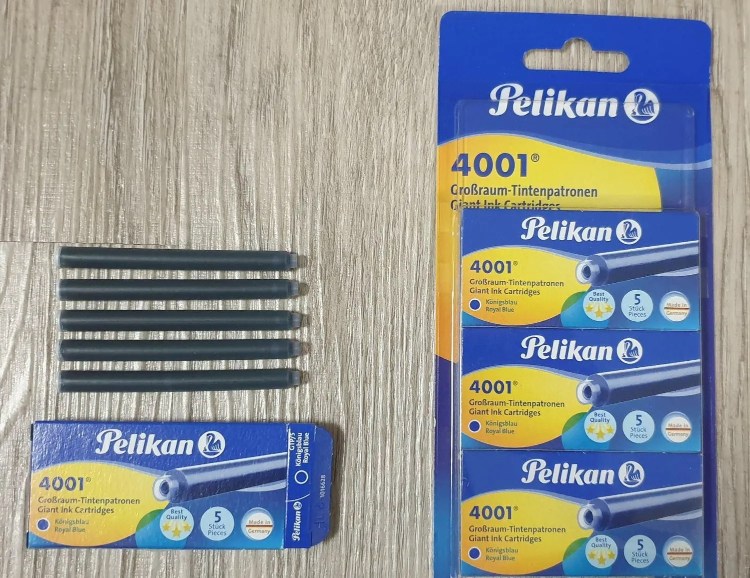 Pelikan 4001 Tintenpatronen Großraum