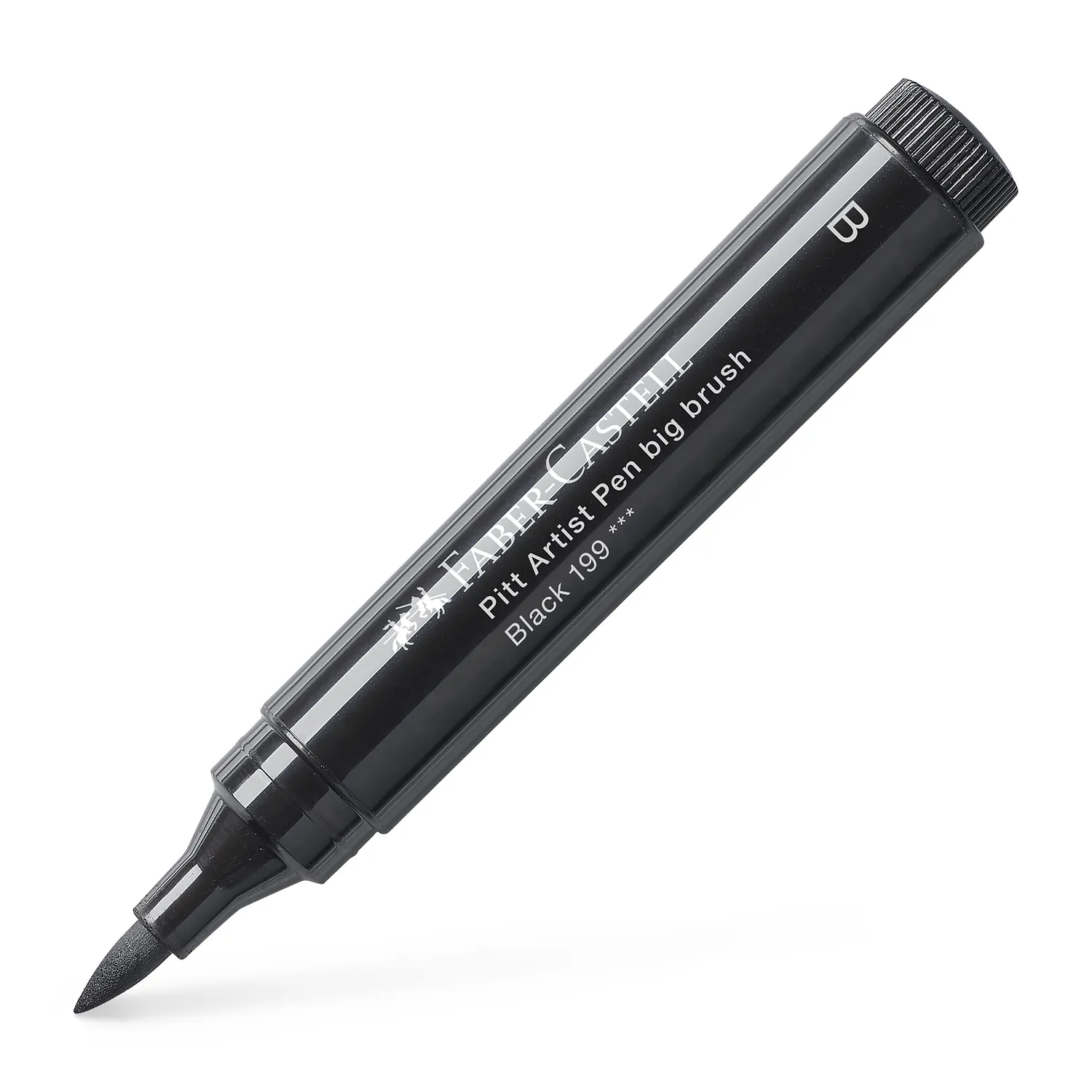 Faber-Castell Pitt Artist Pen Set Schwarz 6er wasserfest