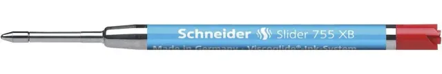 Schneider Slider 755 XB Kugelschreibermine Rot 3er G2